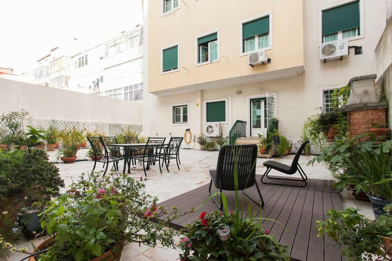 Sunny Green Terrace Apartment Lisbon Exterior photo